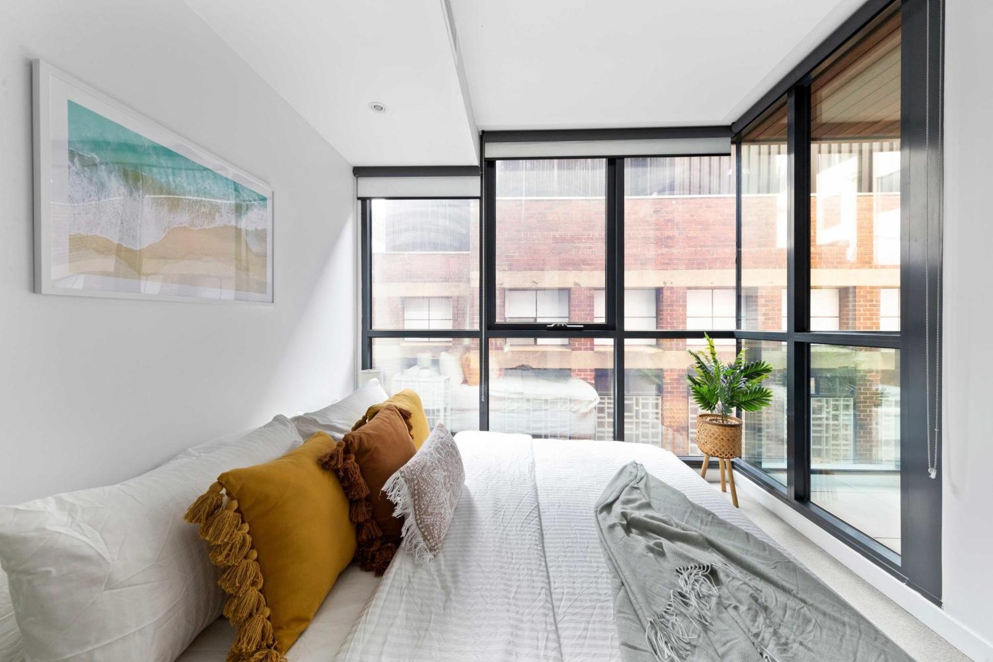A Chic & Comfy 2Br Apt Near Federation Square Melbourne Exteriör bild