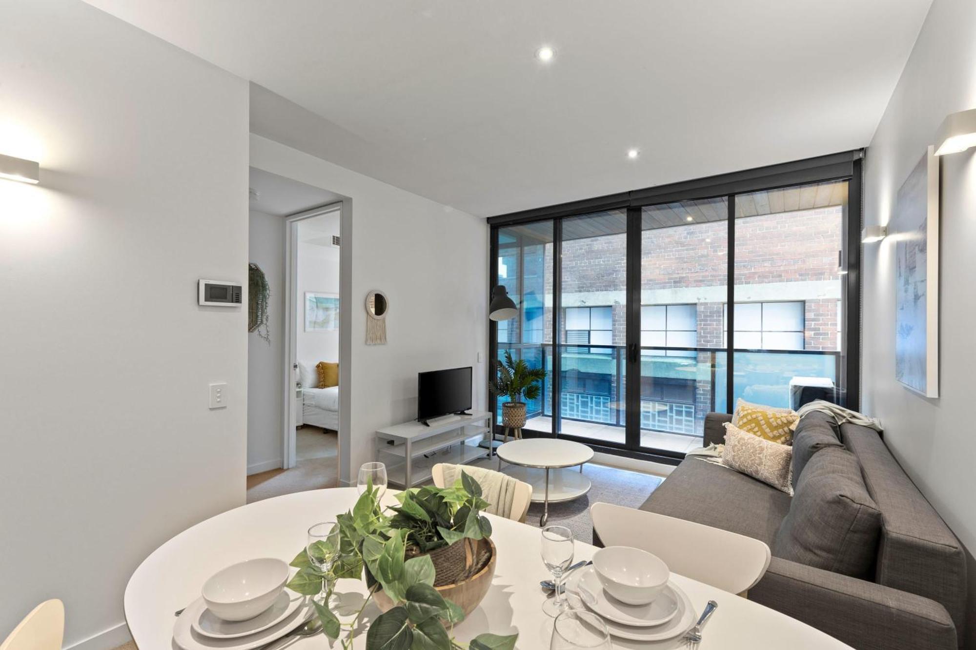 A Chic & Comfy 2Br Apt Near Federation Square Melbourne Exteriör bild